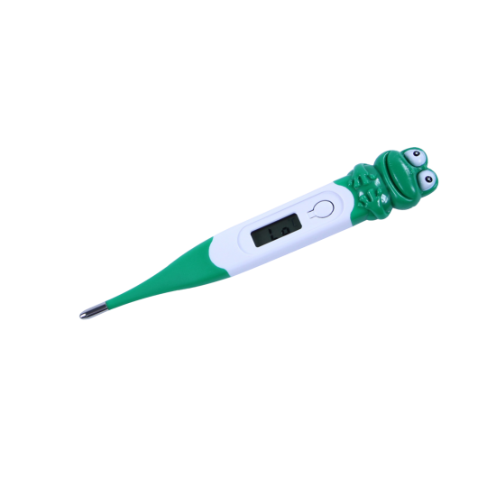 Termometru digital cu varf flexibil, in forma de broscuta, DEEE