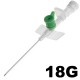 Branule cu valva sterile, 18G, verde, 1.30x45, CE (100 bucati)