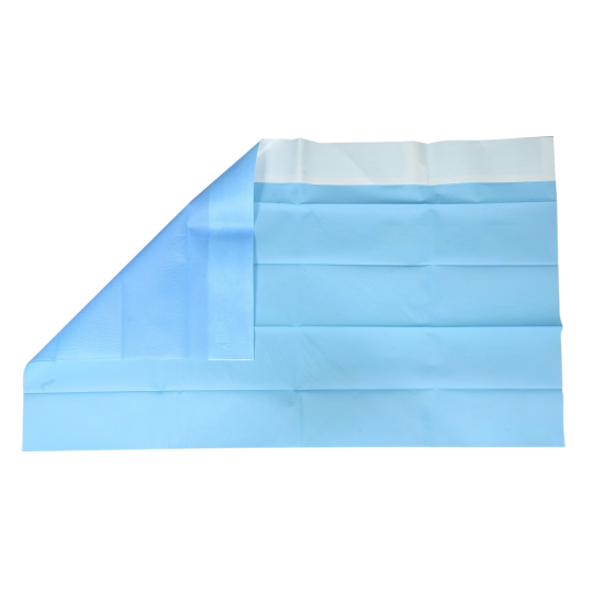 Camp operator steril adeziv, 2 straturi 75x90cm PPSB+PE